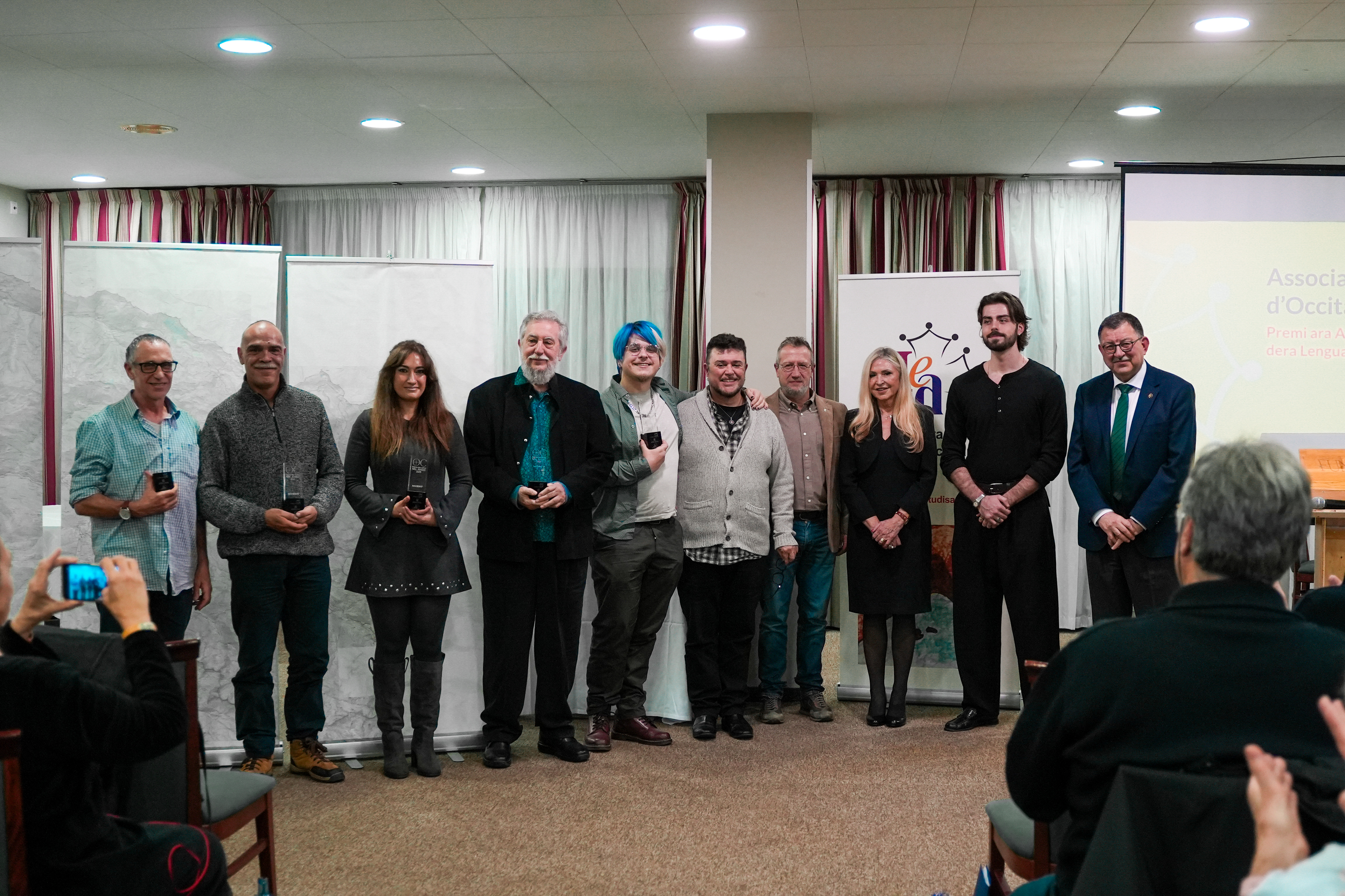 Premiats dels primers Premis Mossèn Jusèp Amiell