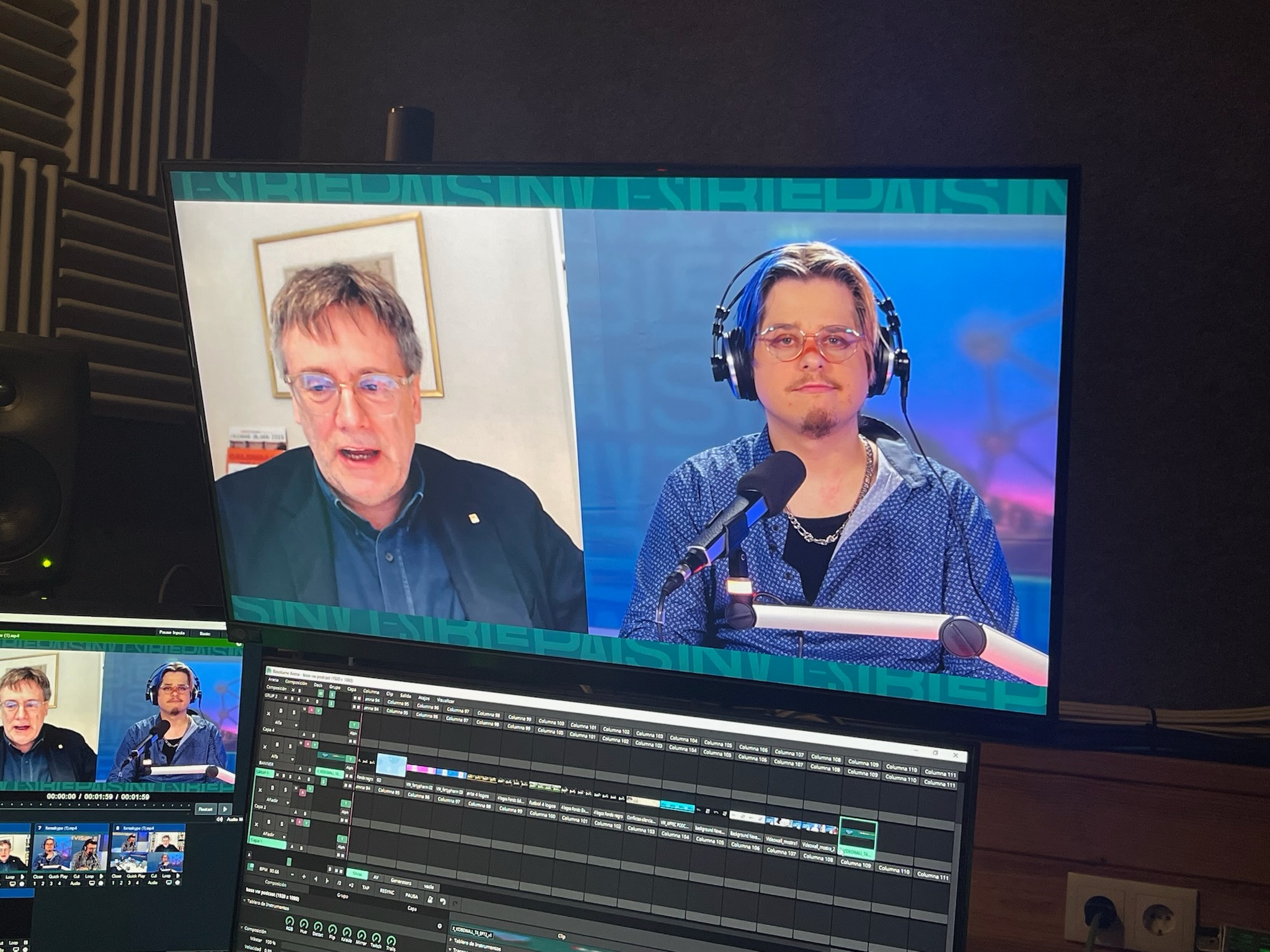 Trucada a Carles Puigdemont 